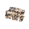 leopard print claw clip hair accessory