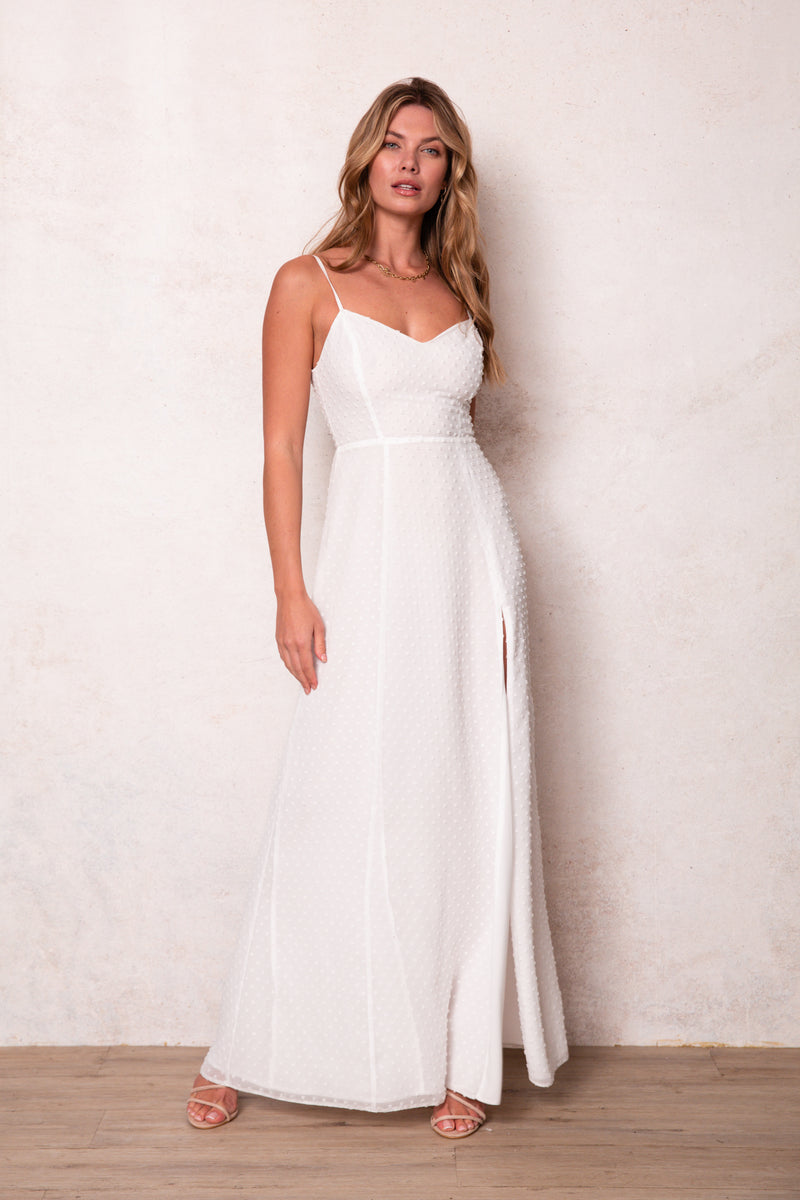 women's silky sheer summer maxi dress with side slit
