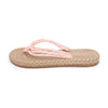 flat espadrille sandals with rope braids