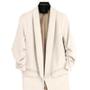 oversized and silky ruched sleeved blazer